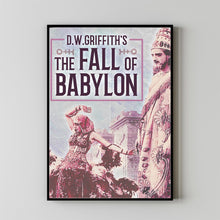 The Fall of Babylon 1919Poster Art Print Movie Posters Gift for Movie lovers