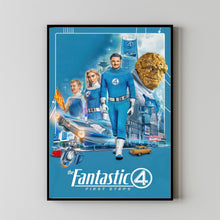 The Fantastic 4 First Steps 2025 Poster Art Print Movie Posters TV Posters Gift for Movie lovers 12
