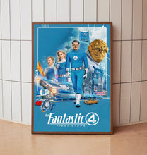 The Fantastic 4 First Steps 2025 Poster Art Print Movie Posters TV Posters Gift for Movie lovers 12