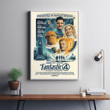 The Fantastic 4 First Steps 2025 Poster Art Print Movie Posters TV Posters Gift for Movie lovers 15