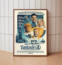 The Fantastic 4 First Steps 2025 Poster Art Print Movie Posters TV Posters Gift for Movie lovers 15