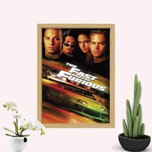 The Fast and the Furious Movie Poster Print, Canvas Wall Art, Room Decor, Movie Art, Gifts for HimHer, Wall Art Print, Art Poster For Gift 1568862508