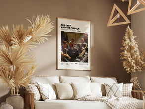 The Fast and the Furious Poster, Paul Walker Poster, Vin Diesel Poster, Rob Cohen Film The Fast and the Furious Print, Movie Wall Art Idea 4356106792
