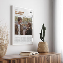 The Fault in Our Stars, Josh Boone, Retro Movie Poster, Custom Movie Poster 4421166105