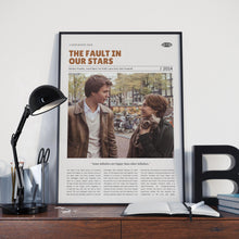 The Fault in Our Stars, Josh Boone, Retro Movie Poster, Custom Movie Poster 4421166105