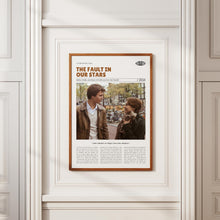 The Fault in Our Stars, Josh Boone, Retro Movie Poster, Custom Movie Poster 4421166105