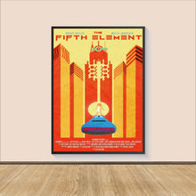 The Fifth Element Movie Poster, Canvas Wall Art Print 1571548675