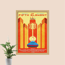 The Fifth Element Movie Poster, Canvas Wall Art Print 1571548675