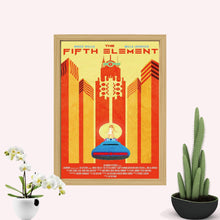 The Fifth Element Movie Poster, Canvas Wall Art Print 1571548675