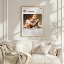 The Fifth Element, Luc Besson, Retro Movie Poster, Custom Movie Poster Print 4421173068