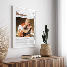 The Fifth Element, Luc Besson, Retro Movie Poster, Custom Movie Poster Print 4421173068