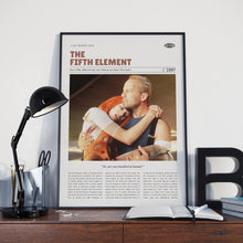 The Fifth Element, Luc Besson, Retro Movie Poster, Custom Movie Poster Print 4421173068