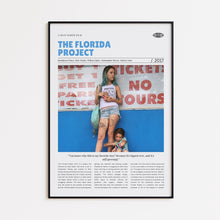 The Florida Project, Sean Baker, Retro Movie Poster, Custom Movie Poster Print 4421168858