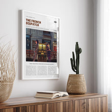 The French Dispatch, Wes Anderson, Retro Movie Poster, Custom Movie Poster Print 4421168546