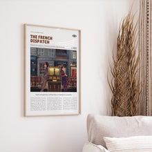 The French Dispatch, Wes Anderson, Retro Movie Poster, Custom Movie Poster Print 4421168546