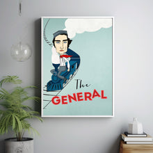 The General 1926Poster Art Print Movie Posters Gift for Movie lovers