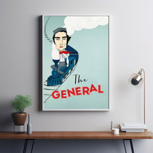 The General 1926Poster Art Print Movie Posters Gift for Movie lovers