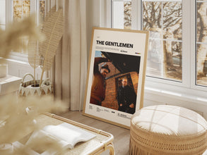 The Gentlemen Poster, Guy Ritchie Cult Movie Poster, Charlie Hunnam and Colin Farrell Poster, The Gentlemen Print, Movie Wall Art 4326324421