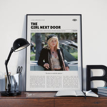 The Girl Next Door, Luke Greenfield, Retro Movie Poster, Custom Movie Poster Print 4421170814
