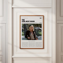 The Girl Next Door, Luke Greenfield, Retro Movie Poster, Custom Movie Poster Print 4421170814