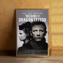 The Girl with the Dragon Tattoo Movie Poster (Canvas Print),Room decor,Wall Art,Poster Gift,Film Fan Collection 1575493714 - Copy