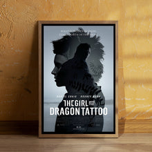The Girl with the Dragon Tattoo Movie Poster (Canvas Print),Room decor,Wall Art,Poster Gift,Film Fan Collection 1575493714