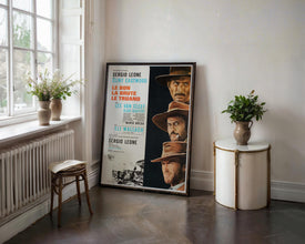 The Good the Bad and the Ugly Movie Poster French The Good the Bad and the Ugly Poster Spaghetti Western Poster Vintage Western Poster 1812897480