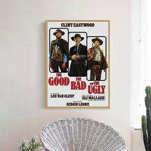 The Good the Bad and the Ugly Movie Poster, HD Wall Art Canvas Painting For Home Decor 1729671811
