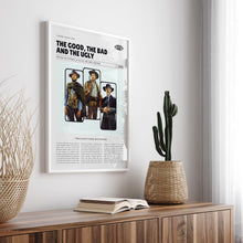 The Good, the Bad and the Ugly, Sergio Leone, Retro Movie Poster, Custom Movie Poster 4421172756