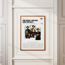 The Good, the Bad and the Ugly, Sergio Leone, Retro Movie Poster, Custom Movie Poster 4421172756
