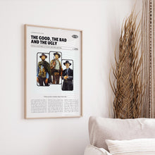 The Good, the Bad and the Ugly, Sergio Leone, Retro Movie Poster, Custom Movie Poster 4421172756