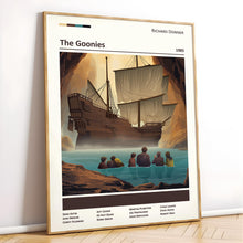 The Goonies Movie Poster, 80s Classic Art, Pirate Ship Poster, Steven Spielberg, Hey you Guys, Alternative Movie poster, Movie Lover Gift 1791570843