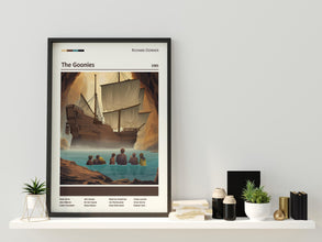 The Goonies Movie Poster, 80s Classic Art, Pirate Ship Poster, Steven Spielberg, Hey you Guys, Alternative Movie poster, Movie Lover Gift 1791570843