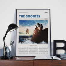 The Goonies, Richard Donner, Retro Movie Poster, Custom Movie Poster Print 4421168552