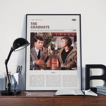 The Graduate, Mike Nichols, Retro Movie Poster, Custom Movie Poster Print 4421167683