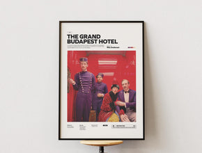 The Grand Budapest Hotel Movie Poster, Alternative Movie Poster Collage, Wes Anderson's Film The Grand Budapest Hotel Print Poster 1864538194