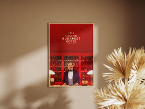 The Grand Pudapest Hotel Poster, Minimalist Art, Gift for Movie Lovers, Gift Idea, Printable Art, Wes Anderson, Gift for Him, Gift for Her 1873677744