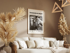 The Grapes of Wrath Poster, John Steinbeck Novel Film Poster, Henry Fonda Poster, John Ford Film The Grapes of Wrath Print, Movie Wall Art 4342911298