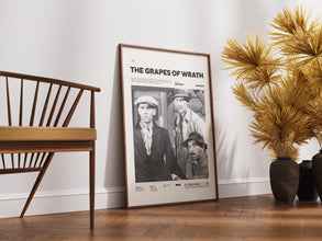 The Grapes of Wrath Poster, John Steinbeck Novel Film Poster, Henry Fonda Poster, John Ford Film The Grapes of Wrath Print, Movie Wall Art 4342911298