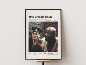 The Green Mile Film Poster, Tom Hanks and Michael Clarke Duncan Poster, Alternative The Green Mile Movie Poster, Hollywood Film Poster 1889248243