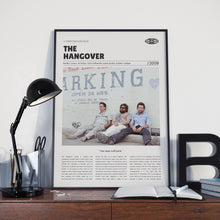 The Hangover, Todd Phillips, Retro Movie Poster, Custom Movie Poster 4421172582
