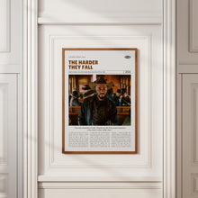The Harder They Fall, Jeymes Samuel, Retro Movie Poster, Custom Movie Poster Print 4421169018