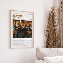 The Harder They Fall, Jeymes Samuel, Retro Movie Poster, Custom Movie Poster Print 4421169018