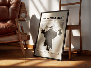 The Hateful Eight Poster, Quentin Tarantino Film Poster, Samuel L. Jackson and Kurt Russell are in The Hateful Eight Print, Movie Wall Art 4308292472