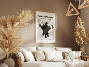 The Hateful Eight Poster, Quentin Tarantino Film Poster, Samuel L. Jackson and Kurt Russell are in The Hateful Eight Print, Movie Wall Art 4308292472