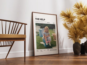 The Help Poster, Viola Davis and Emma Stone Film Print, Kathryn Stockett Novel The Help Print, Tate Taylor Film Poster, Movie Wall Art Idea 4360431234