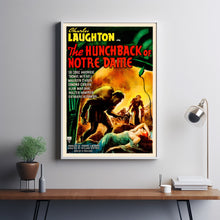 The Hunchback of Notre Dame 1939Poster Art Print Movie Posters Gift for Movie lovers 1