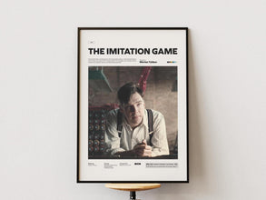 The Imitation Game Poster, Benedict Cumberbatch Poster, Keira Knightley Film Poster, Alan Turing Life Story Poster, Movie Wall Decor Idea 4364490683