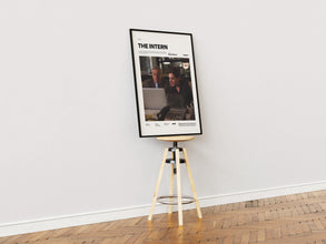 The Intern Poster, Robert De Niro and Anne Hathaway Poster, Nancy Meyers Film The Intern Print, Cinema Wall Decor, Cult Movie Wall Art 4309488802