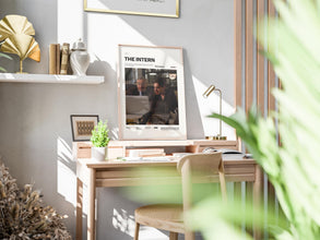 The Intern Poster, Robert De Niro and Anne Hathaway Poster, Nancy Meyers Film The Intern Print, Cinema Wall Decor, Cult Movie Wall Art 4309488802